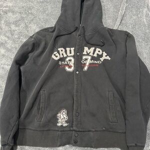 Disney Black Hoodie with Red Logo